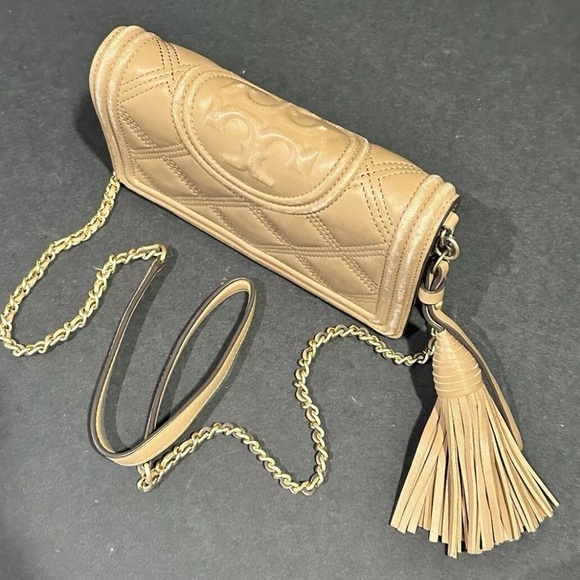 Tory Burch Fleming Soft Glazed Wallet Crossbody Bag/Purse | PRELOVED 🤎👜 - Picture 15 of 16